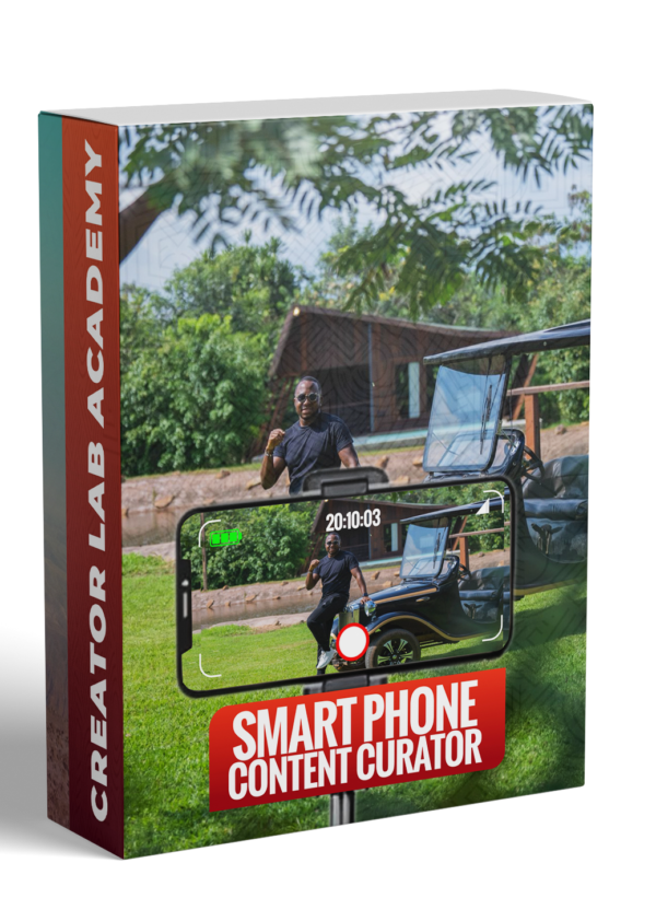 Master Pro Video with Your Phone and become a Content Creator!  On the Design: Smart phone content curator