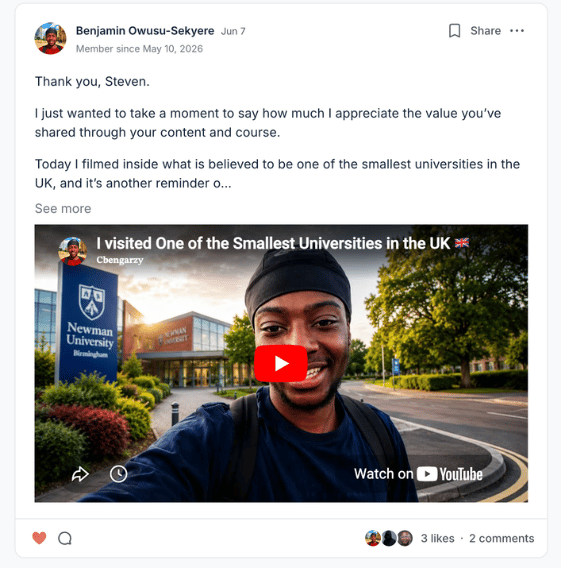 Student post